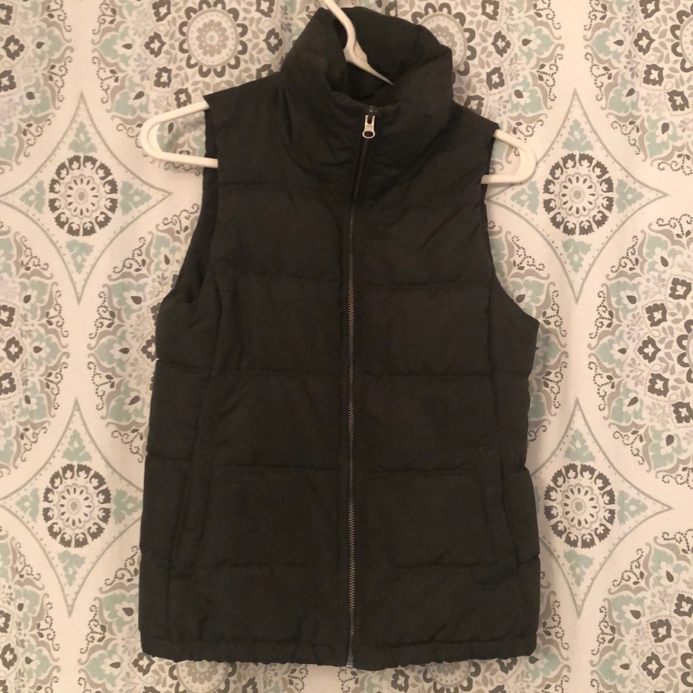 Green Fleece Vest Women’s XS